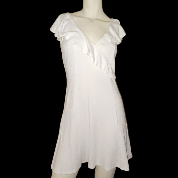 Express Ruffle Mini Dress - Picture 2 of 9